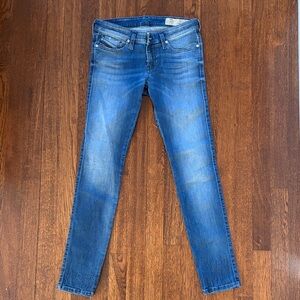 Diesel Skinzee Low Waist Super Skinny Jeans, 27W 30L
